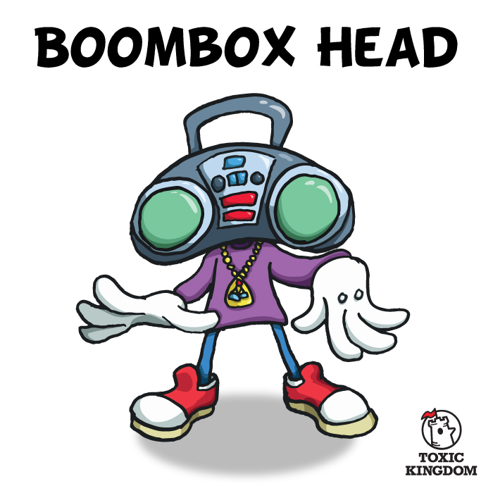 Boombox-Head